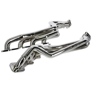 1996-04 MUSTANG BBK 5-SPEED LONG TUBE HEADERS CHROME GT 4.6  1996-04 MUSTANG BBK 5-SPEED LONG TUBE HEADERS CHROME GT 4.6