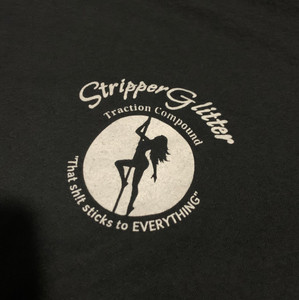 Stripper Glitter Black T-Shirt Stripper Glitter Black T-Shirt