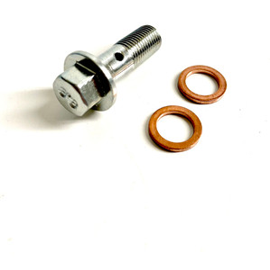 1986-1998 Ford Mustang Rear Center Hose Replacement Banjo Bolt & Washers 1986-1998 Ford Mustang Rear Center Hose Replacement Banjo Bolt & Washers