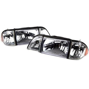 1987-1993 FOX BODY MUSTANG ULTRA CLEAR HEADLIGHT KIT 1987-1993 FOX BODY MUSTANG ULTRA CLEAR HEADLIGHT KIT