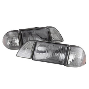 1987-1993 FOX BODY MUSTANG ULTRA SMOKED HEADLIGHT KIT 1987-1993 FOX BODY MUSTANG ULTRA SMOKED HEADLIGHT KIT