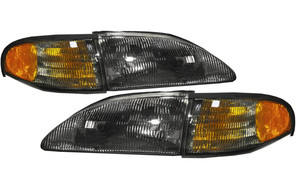 1994-98 MUSTANG SMOKED HEADLIGHT KIT 1994-98 MUSTANG SMOKED HEADLIGHT KIT