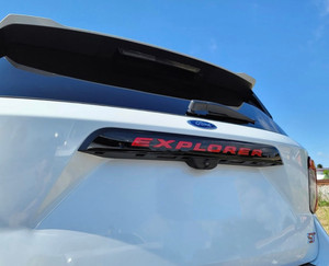 2020-2021 Ford Explorer Tailgate Insert Letters with Adhesive Backing