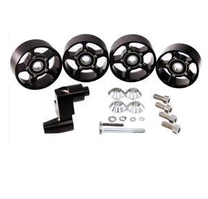 03-04 Cobra Billet Snub Idler Bracket 4pc Pulley Kit 03-04 Cobra Billet Snub Idler Bracket 4pc Pulley Kit