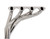 79-93 MUSTANG 5.0 AUTO/TRANS 1-5/8 IN. LONG TUBE HEADERS CHROME 