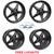 Race Star Drag Pack 15x10/17x4.5 for 79-04 Mustang 5-lug  (Gray) - 4 Wheel Combo
