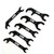 UPR 7075 Billet Aluminum Black Phantom Angled 6pc AN Wrench Set   UPR 7075 Billet Aluminum Black Phantom Angled 6pc AN Wrench Set