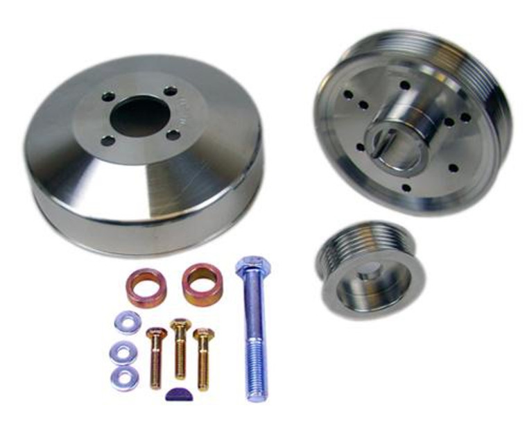 MUSTANG BBK UNDERDRIVE PULLEYS (96-MID 01 GT; 96-99 COBRA)