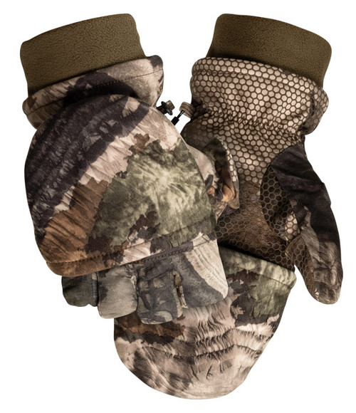 Fleece Pop-Top Glove open