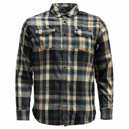 ScentLok Campfire Flannel Shirt front facing