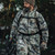 hunter wearing wind brace pro walking