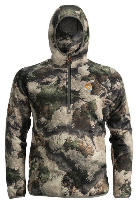 BE:1 Ridge Half Zip Hoodie (Mossy Oak Terra Gila)