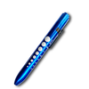 EMI Aluminum LED Penlight with Pupil Gauge, Medical Penlight for Nurses, Doctors, Nursing Students, Click Penlight, Reusable LED Penlight