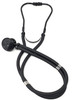 EMI Sprague Rappaport Dual Head Stethoscope - Stealth Black - 112SB
