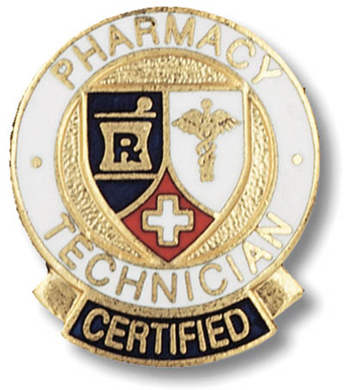 Pharmacy Technician Certified Emblem Pin pharmacy-technician-certified-emblem-pin