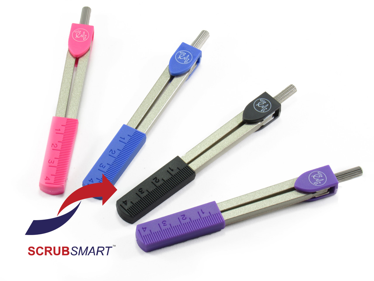 EMI Deluxe Medical Nursing EKG ECG Calipers EKG100 10 Bulk