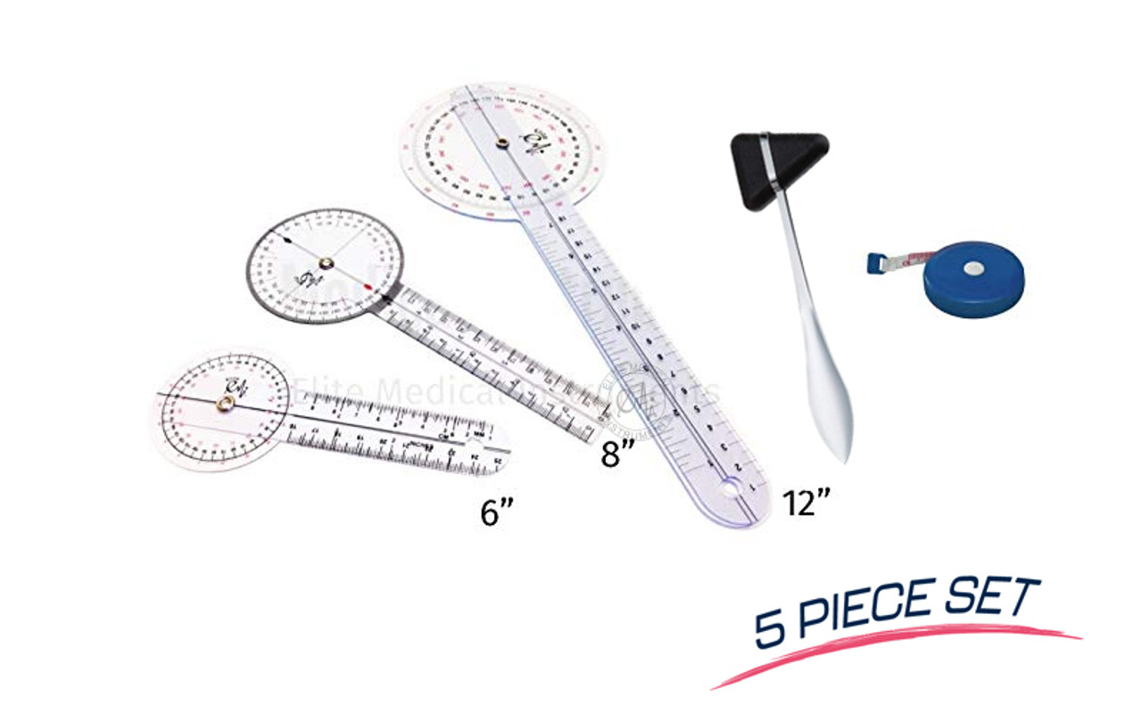 Goniometer Measurements Chart