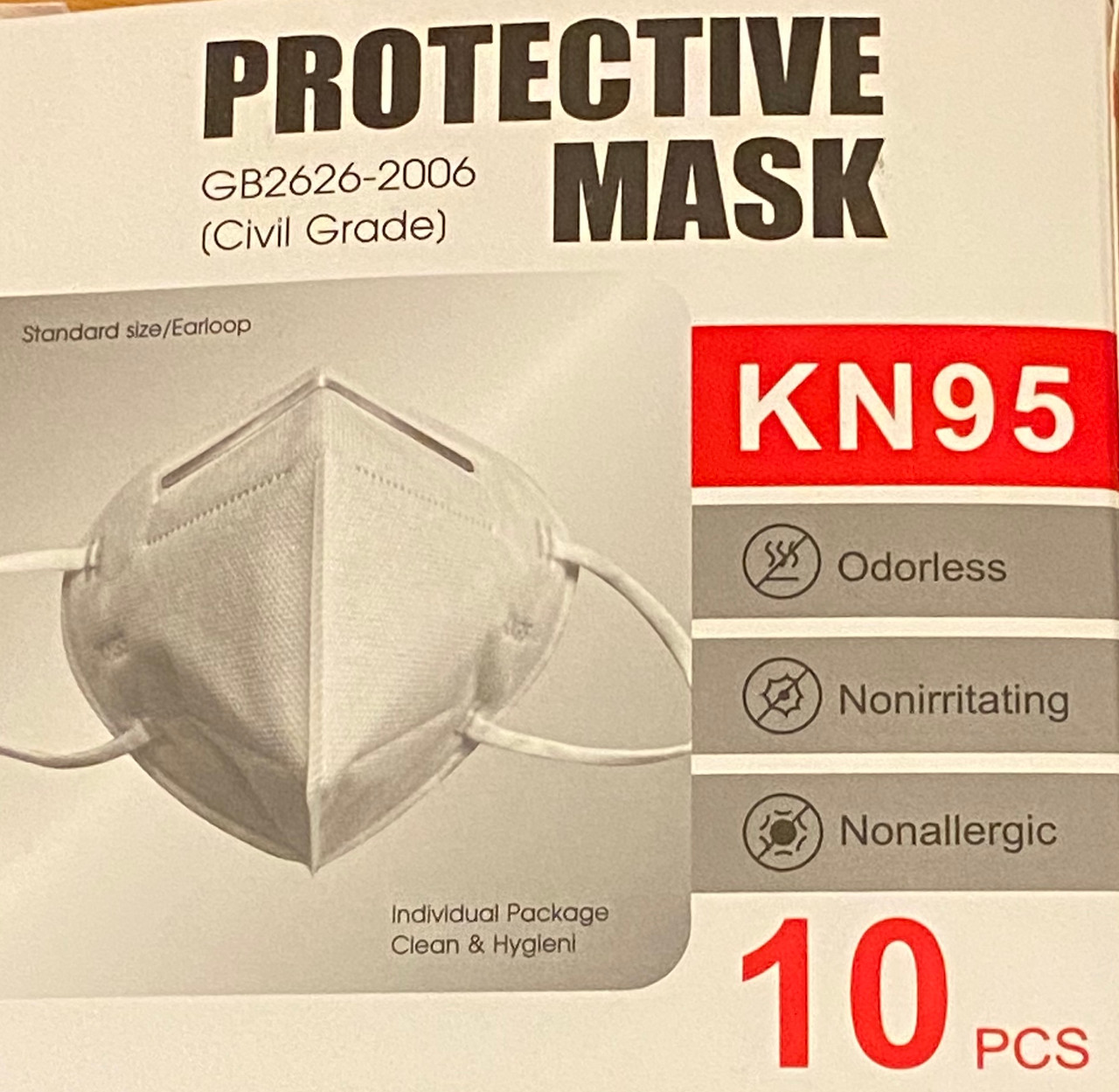 新品・未開封の【KN95マスク】 GB規格　「GB2626-2006」 新品・未開封の【KN95マスク】 GB規格 「GB2626-2006」 GB2626-2006