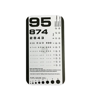 Rosenbaum Pocket Eye Chart