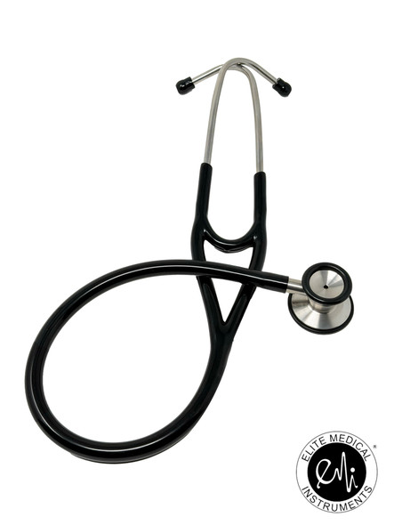 EMI ESC-222 Black Dual Head Cardiology Stethoscope