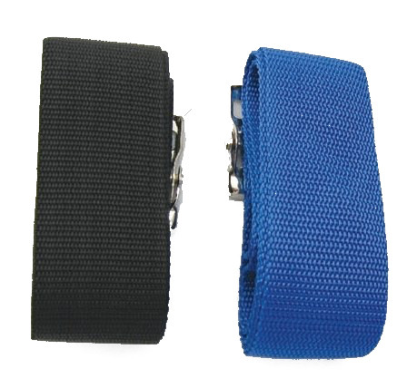 EMI Gait Belt - Black and Royal - With Metal Buckle - Polyester