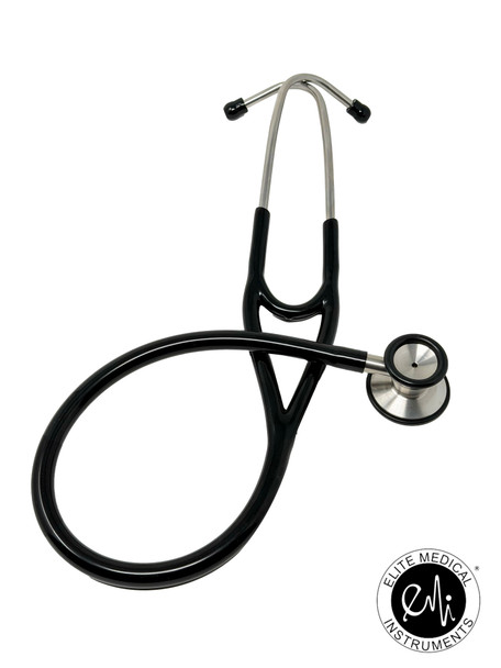 EMI ESC-222 Black Dual Head Cardiology Stethoscope