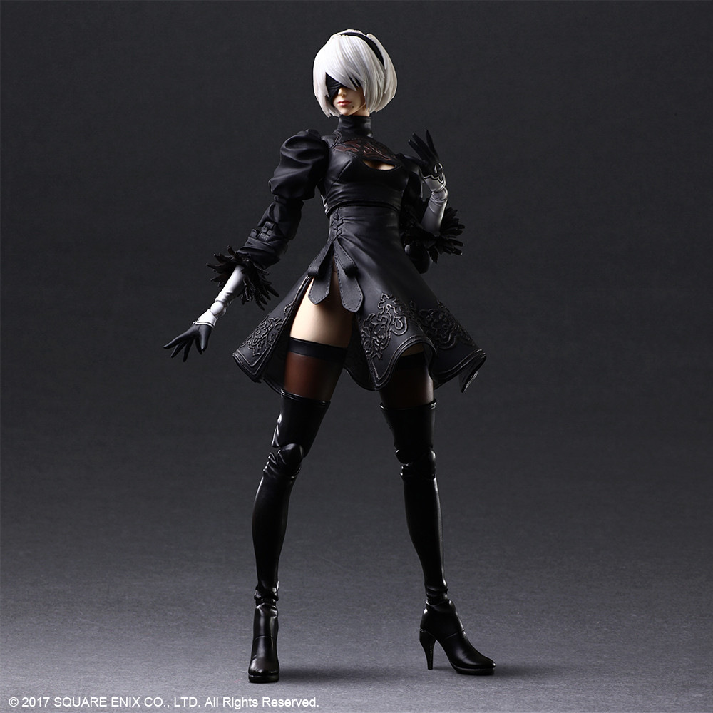 NieR: Automata 2B DX デラックスバージョン フィギュア PLAY ARTS KAI-ACTIONFIGUR (DELUXE VERSION)– 2B (YORHA NR. 2 TYP B