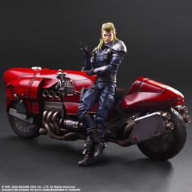 PLAY ARTS KAI-ACTIONFIGUR – LOCCHE & MOTORRAD – FINAL FANTASY VII REMAKE