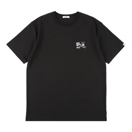 T-Shirt (schwarz) – Loporrit DJ – FINAL FANTASY XIV x Lit Bāff Apt.