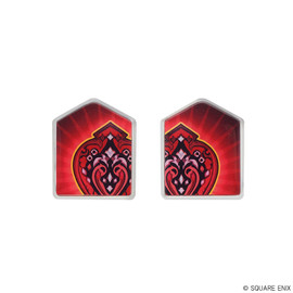 FINAL FANTASY XIV Status Effect Pin Set - Closed Position & Dance Partner