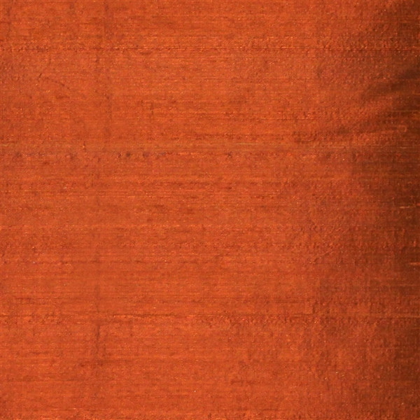 Sankara Burnt Orange Silk Throw Pillow 20x20 Pillow Decor