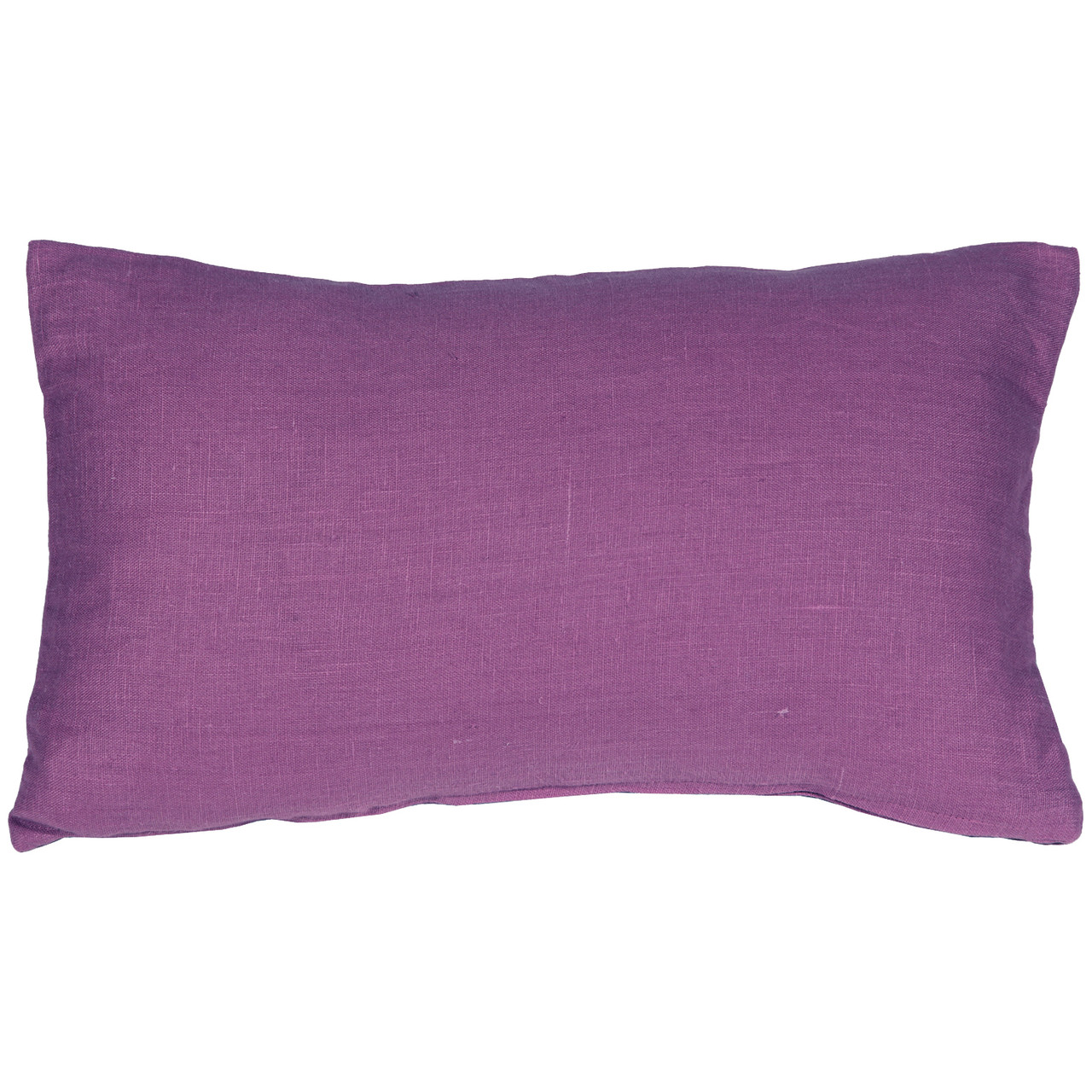 Tuscany Linen Purple 12x19 Throw Pillow from Pillow Decor
