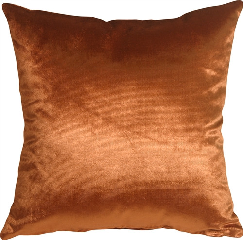 Milano 16x16 Burnt Orange Decorative Pillow from Pillow Decor