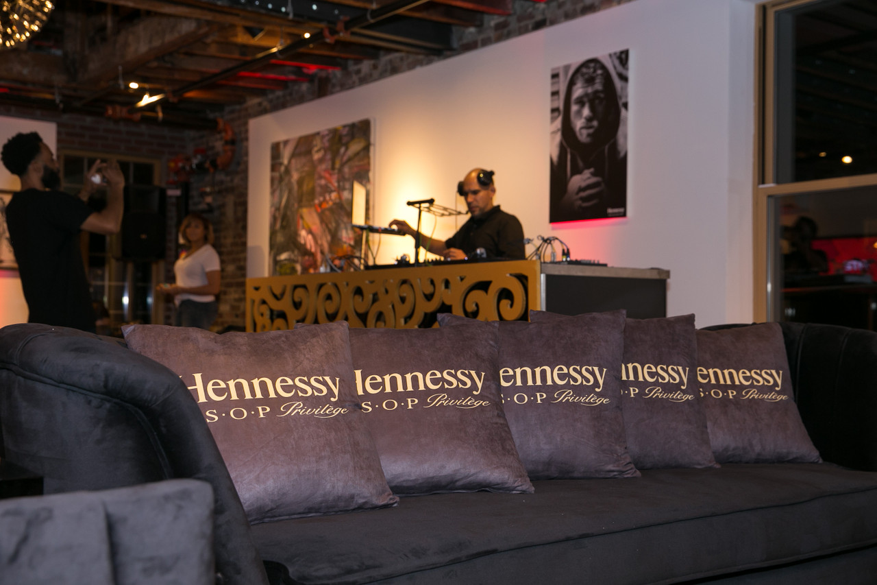 HENNESSY Event Pillow by Pillow Decor Event Marketing Services