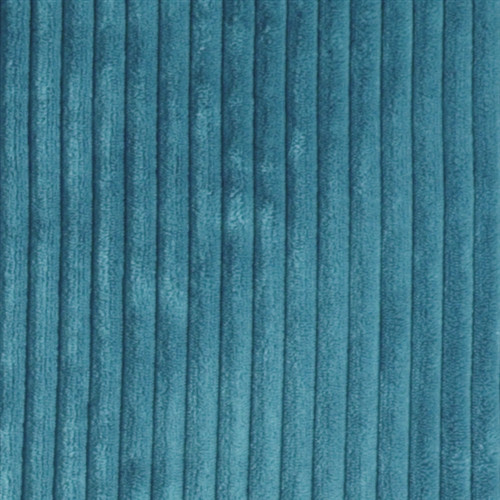 Wide Wale Corduroy 18x18 Marine Blue Throw Pillow from Pillow Decor