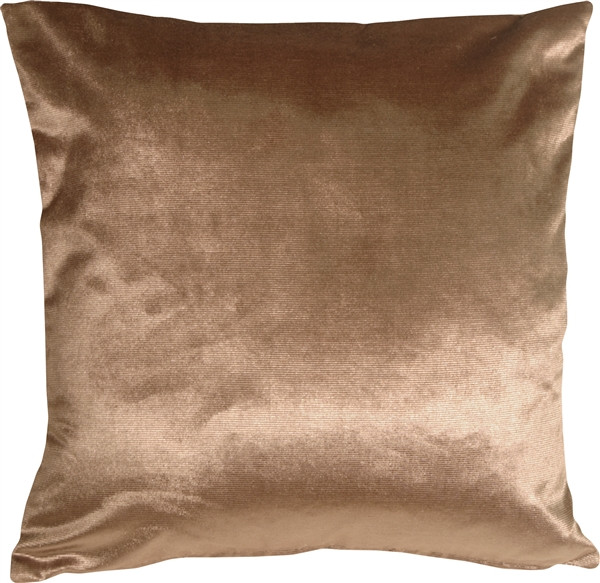 Milano 16x16 Light Brown Decorative Pillow from Pillow Decor