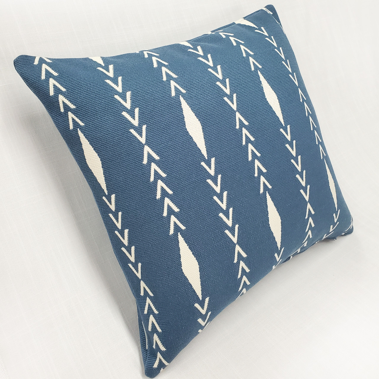 Diamond Ray Mineral Blue Throw Pillow 20x20 Pillow Decor