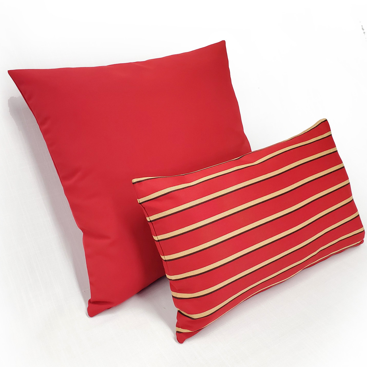 Sunbrella Jockey Red Outdoor Pillow 20x20 Pillow Decor