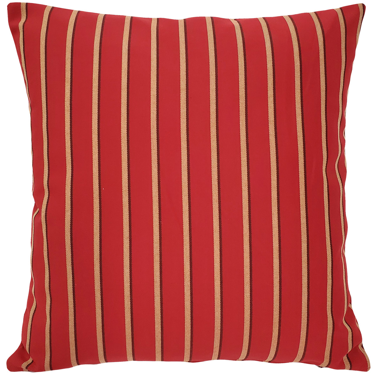 Sunbrella Harwood Crimson Outdoor Pillow 20x20 Pillow Decor