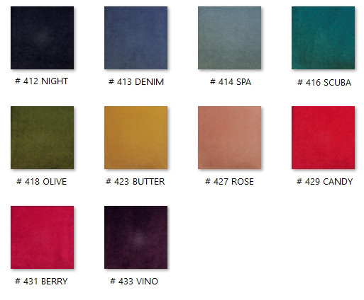 PALERMO INDOOROUTDOOR VELVET FABRIC
