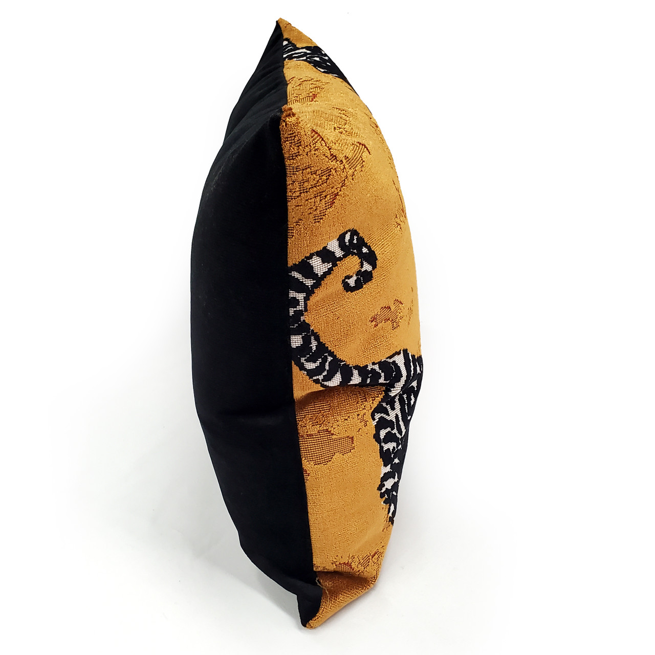 Bongol Velvet Tiger Throw Pillow 26x26 | Pillow Decor