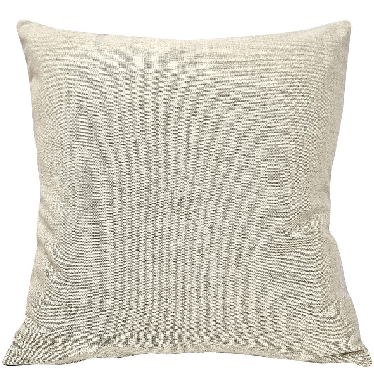 Prism Abstract Blue Embroidered Throw Pillow 22x22 | Pillow Decor