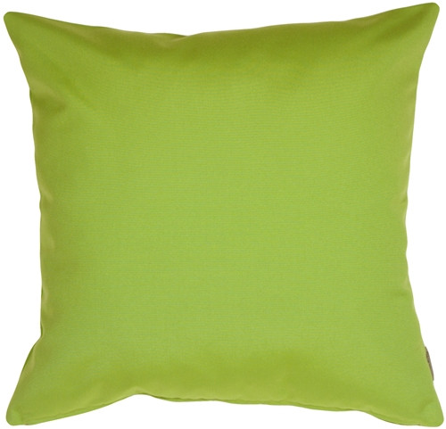 Sunbrella Macaw Green 20x20 Outdoor Pillow from Pillow Decor