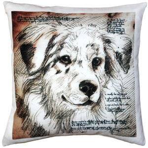 Australian Sheepdog Pillow