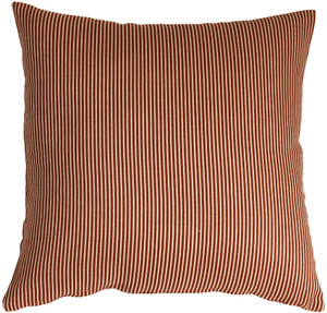 Ticking Stripe Sienna 15x15 Throw Pillow from Pillow Decor