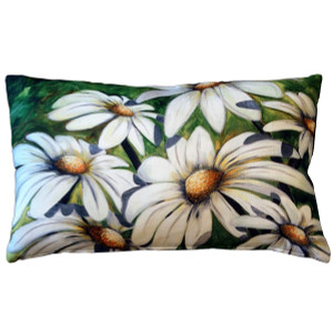 Daisy Patch 12x20 Throw Pillow