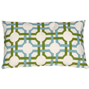 Waverly Groovy Grille Confetti 12x20 Throw Pillow
