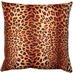 Kitsui Leopard Throw Pillow 20x20