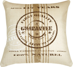 Quality Guarantee Brown Print Throw Pillow