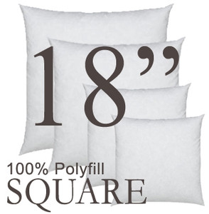 18x18 Inch Square Pillow Insert 18 Inch Form Insert Throw Pillow Stuffing  Sham 18x18 Cushion Stuffers 